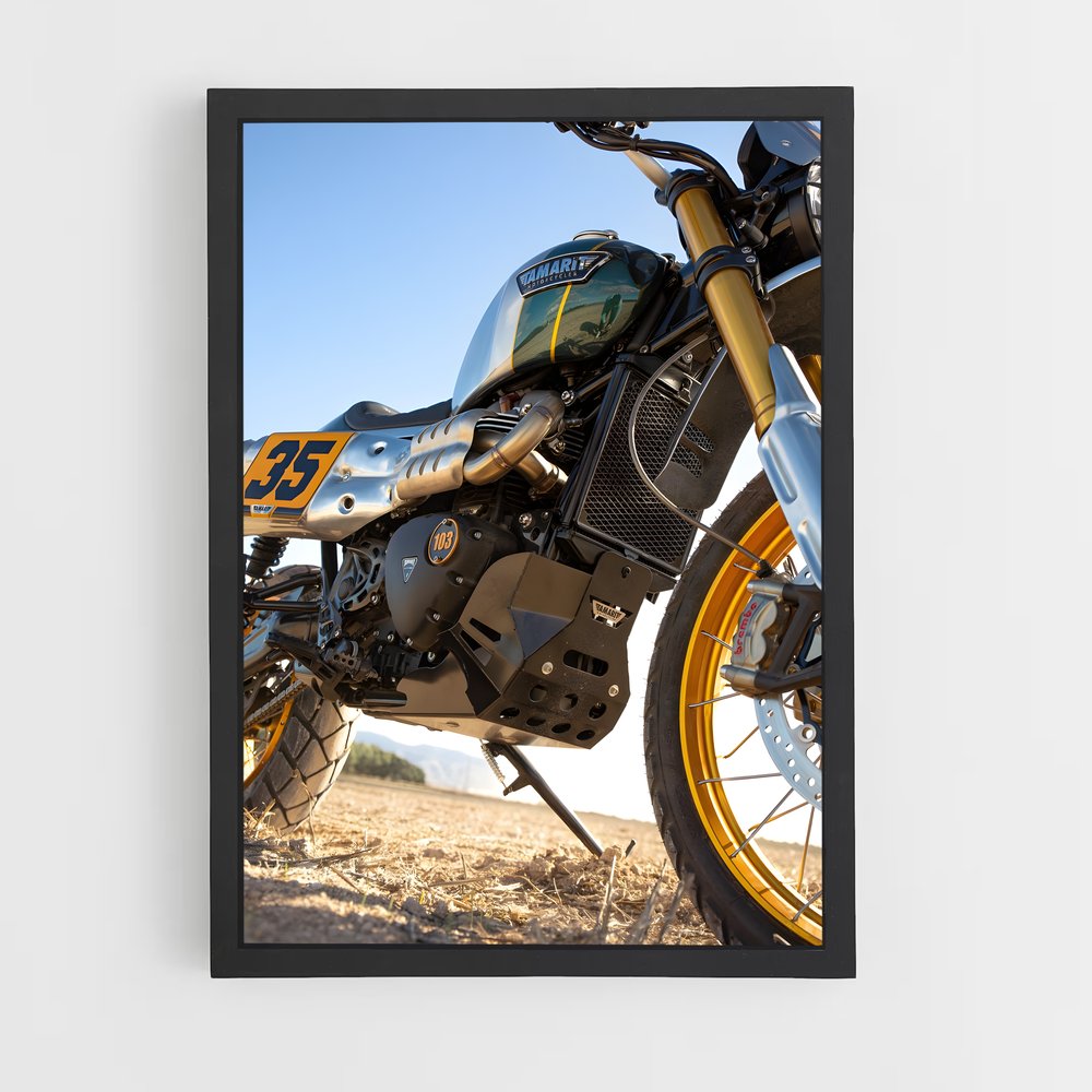 Poster Road Trip Adventure – affiche Triumph (vue 2)